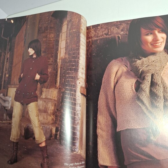 2003 Rowan Knitting UK Magazine Issue #34 Patterns Instructions Vintage Book - Picture 6 of 10